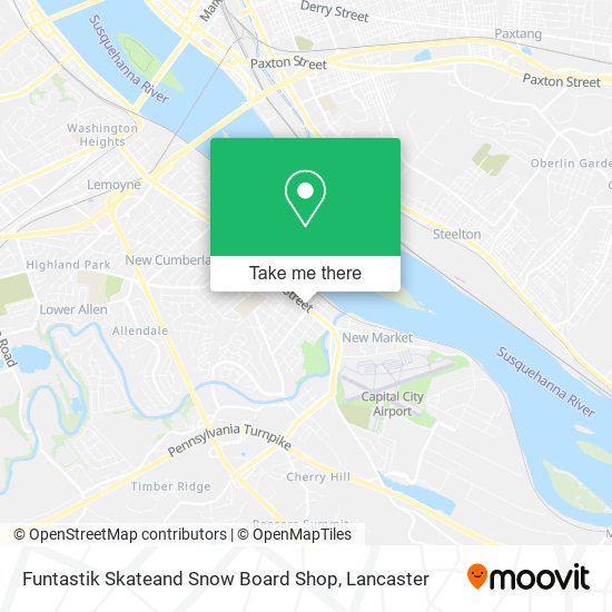 Mapa de Funtastik Skateand Snow Board Shop
