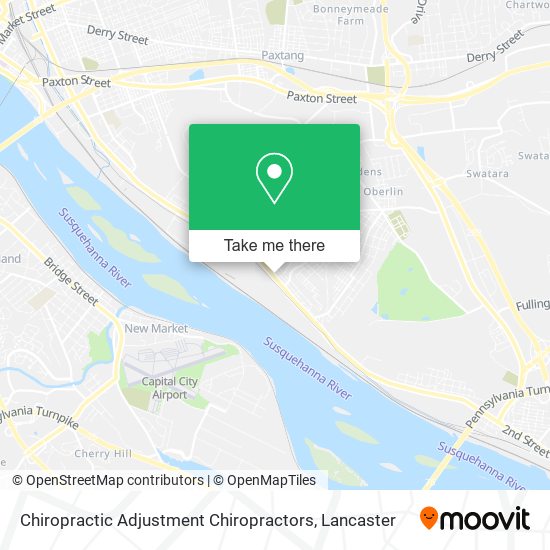 Chiropractic Adjustment Chiropractors map