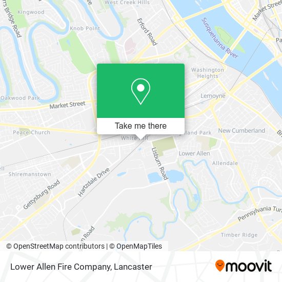 Lower Allen Fire Company map