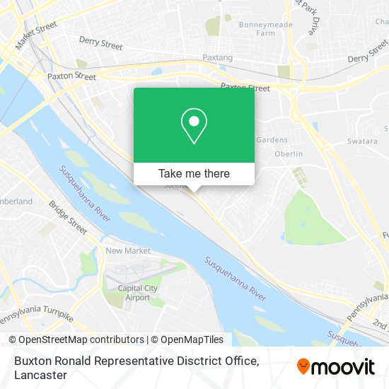 Buxton Ronald Representative Disctrict Office map
