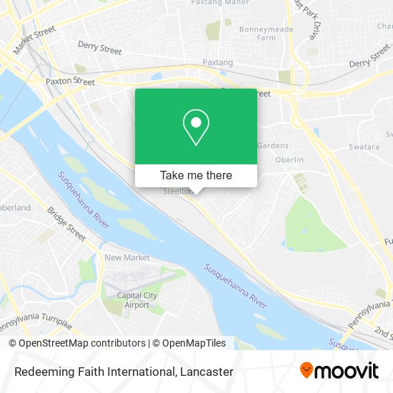 Redeeming Faith International map
