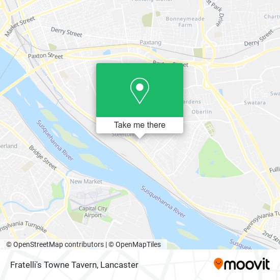 Fratelli's Towne Tavern map