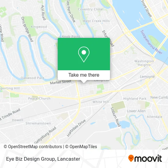 Eye Biz Design Group map