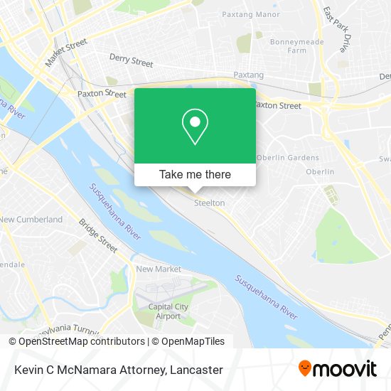 Mapa de Kevin C McNamara Attorney