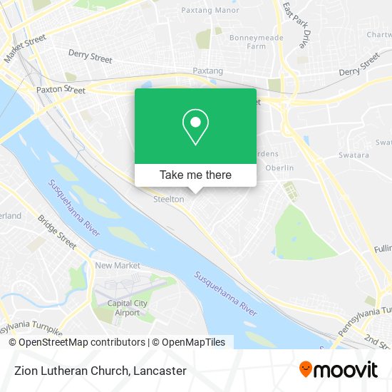 Mapa de Zion Lutheran Church