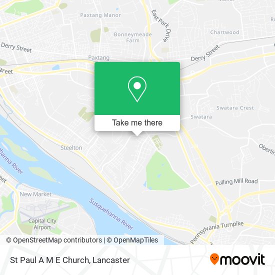 St Paul A M E Church map