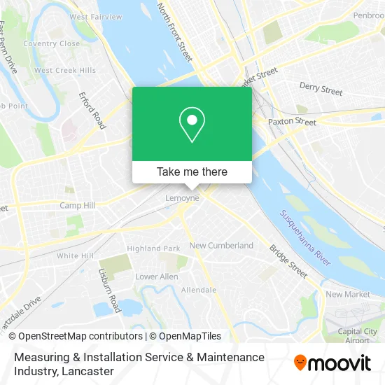 Measuring & Installation Service & Maintenance Industry map
