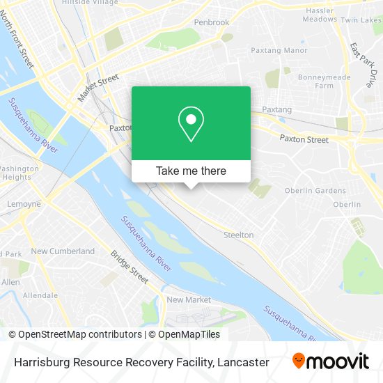Harrisburg Resource Recovery Facility map