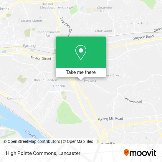 High Pointe Commons map