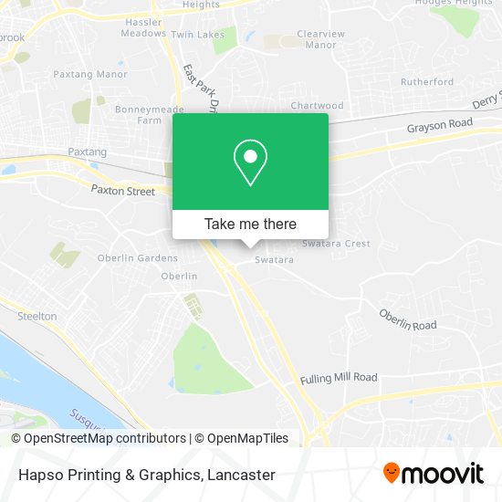 Hapso Printing & Graphics map