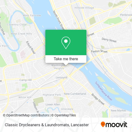 Classic Drycleaners & Laundromats map