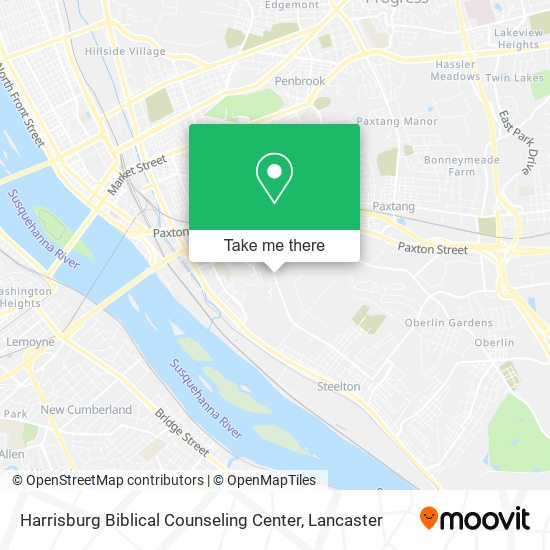 Harrisburg Biblical Counseling Center map