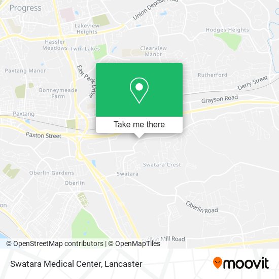 Mapa de Swatara Medical Center