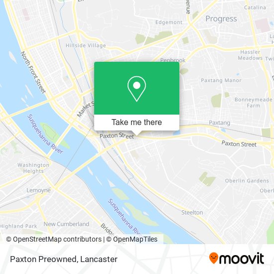 Mapa de Paxton Preowned