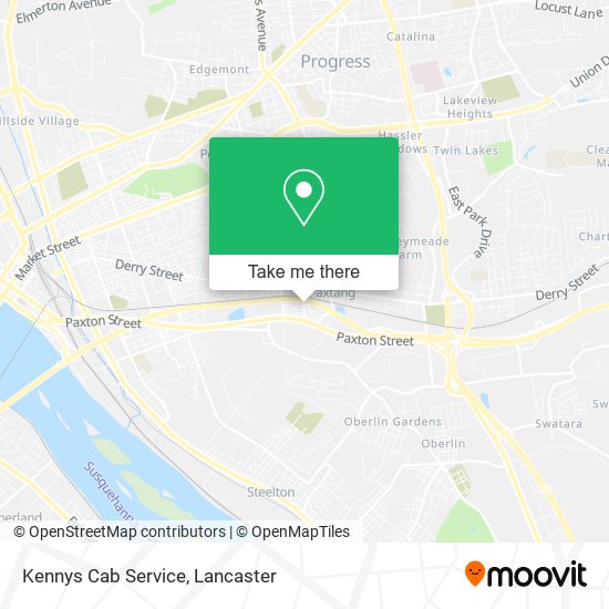 Mapa de Kennys Cab Service