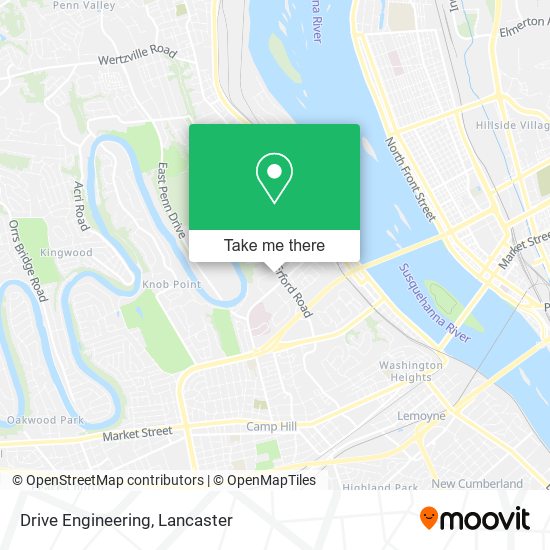 Drive Engineering map