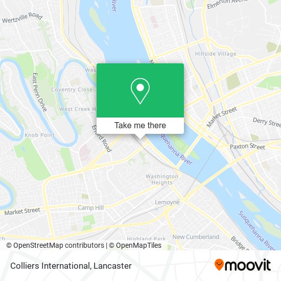 Mapa de Colliers International