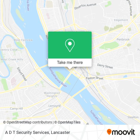 Mapa de A D T Security Services