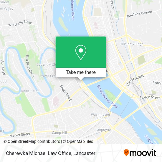 Cherewka Michael Law Office map