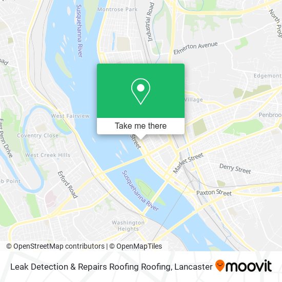 Mapa de Leak Detection & Repairs Roofing Roofing