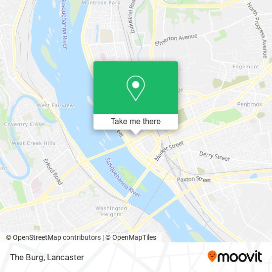 Mapa de The Burg