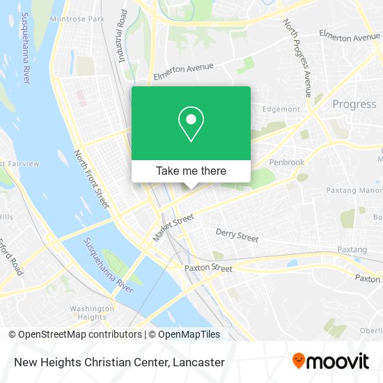 New Heights Christian Center map
