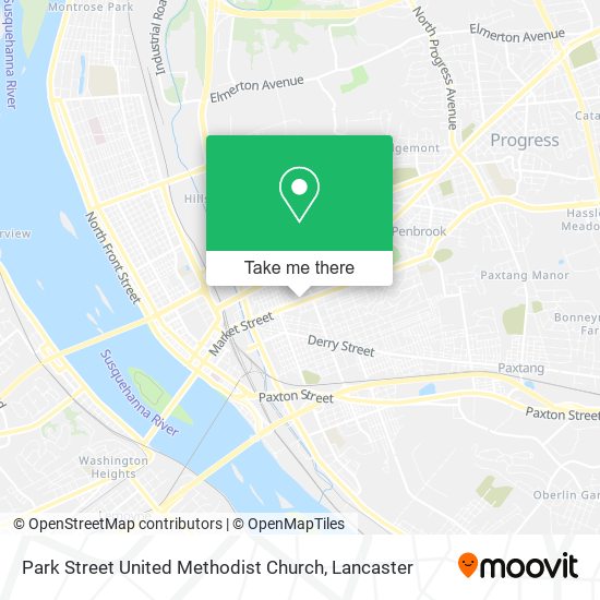 Mapa de Park Street United Methodist Church