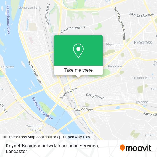 Mapa de Keynet Businessnetwrk Insurance Services