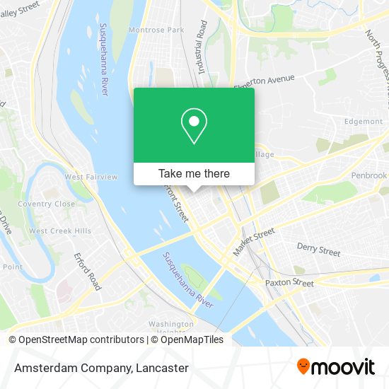 Amsterdam Company map