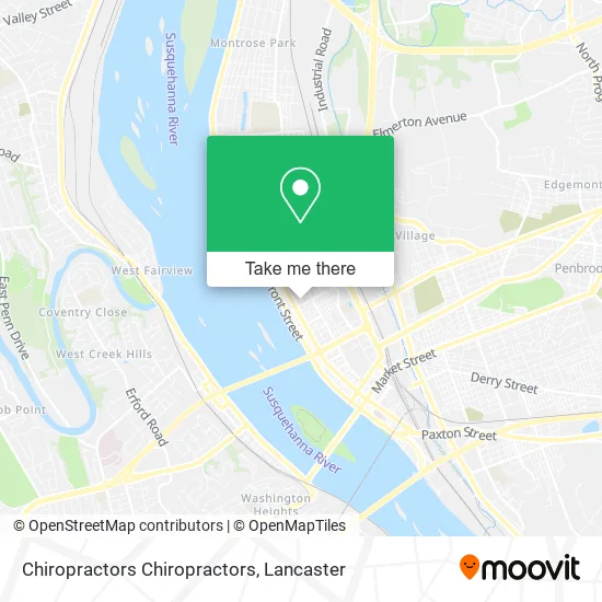 Chiropractors Chiropractors map
