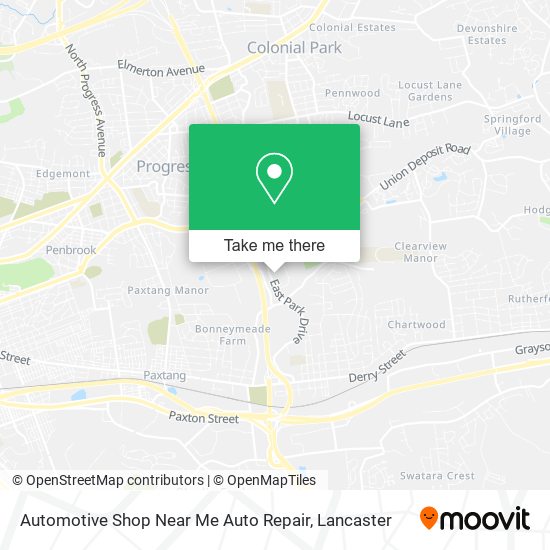 Automotive Shop Near Me Auto Repair map