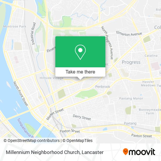 Millennium Neighborhood Church map