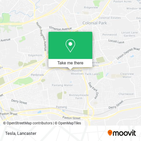 Mapa de Tesla