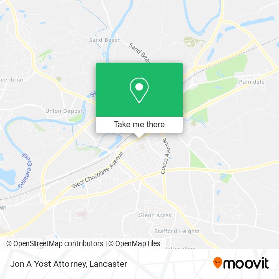 Mapa de Jon A Yost Attorney