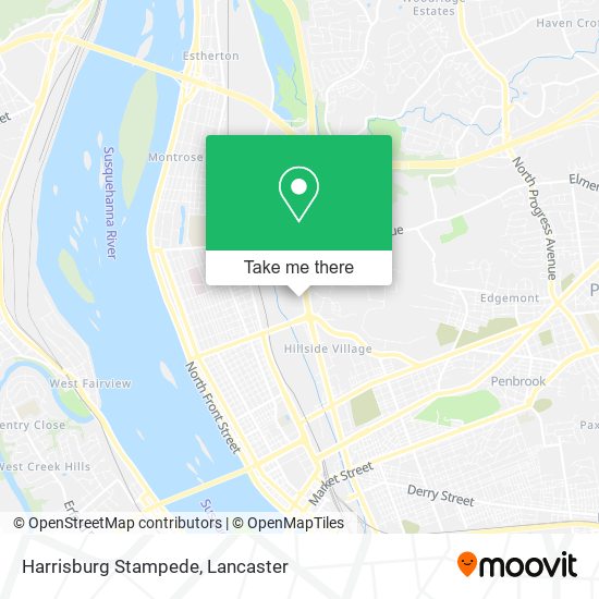 Harrisburg Stampede map