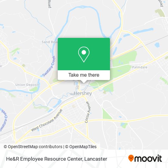 Mapa de He&R Employee Resource Center