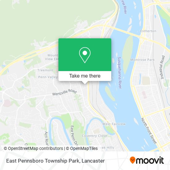 East Pennsboro Township Park map