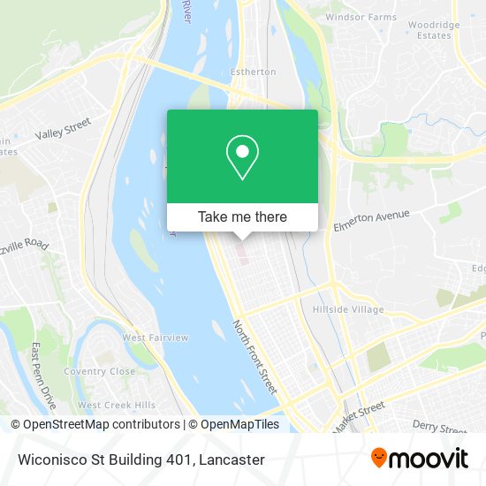 Mapa de Wiconisco St Building 401