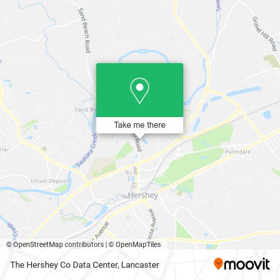 The Hershey Co Data Center map