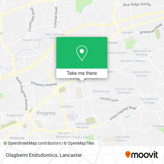 Olagbemi Endodontics map