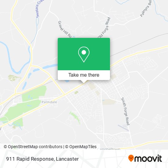 911 Rapid Response map