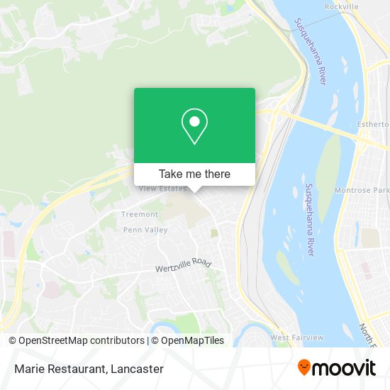 Marie Restaurant map