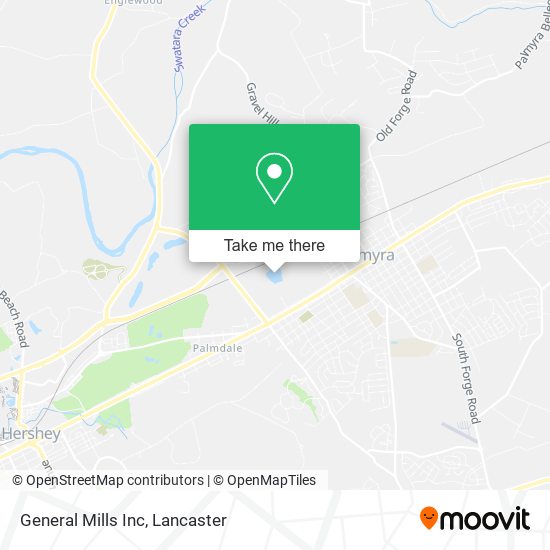 General Mills Inc map