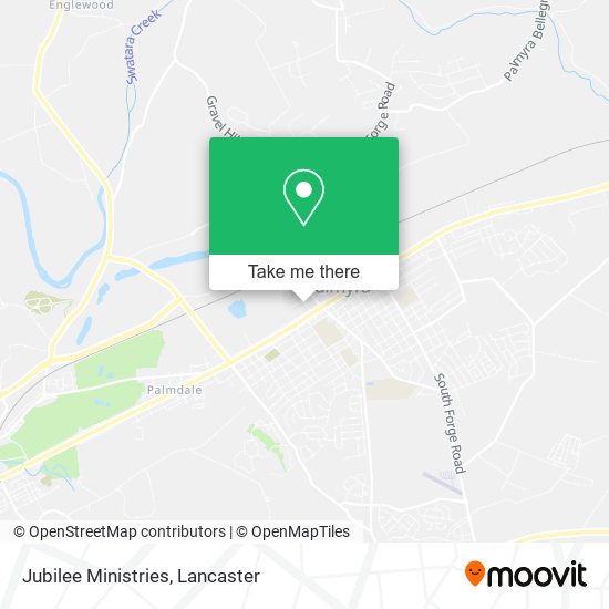 Jubilee Ministries map