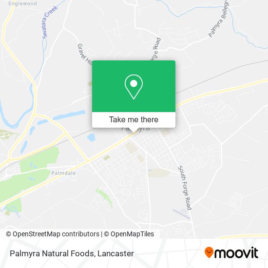 Mapa de Palmyra Natural Foods