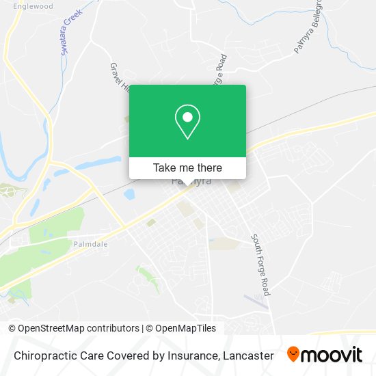 Chiropractic Care Covered by Insurance map