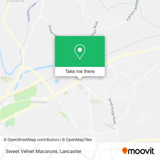 Sweet Velvet Macarons map