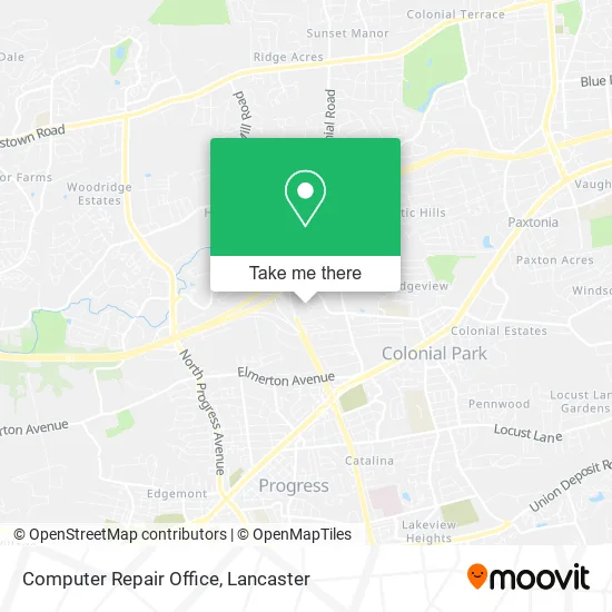Computer Repair Office map