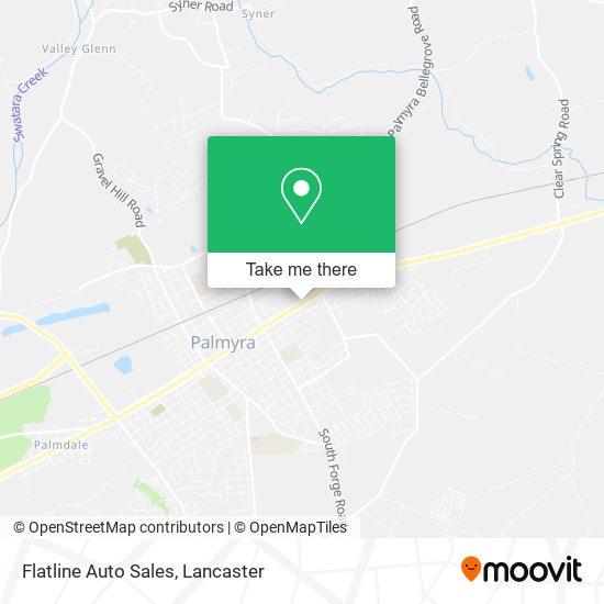 Flatline Auto Sales map