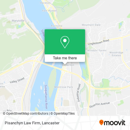 Mapa de Pisanchyn Law Firm
